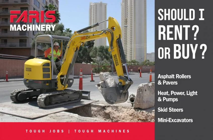 Rent to Purchase - Faris Machinery